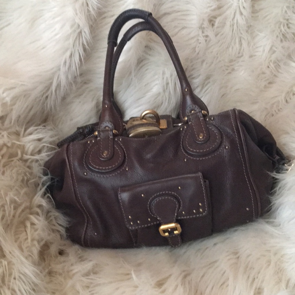 Chloe Paddington brown leather bag